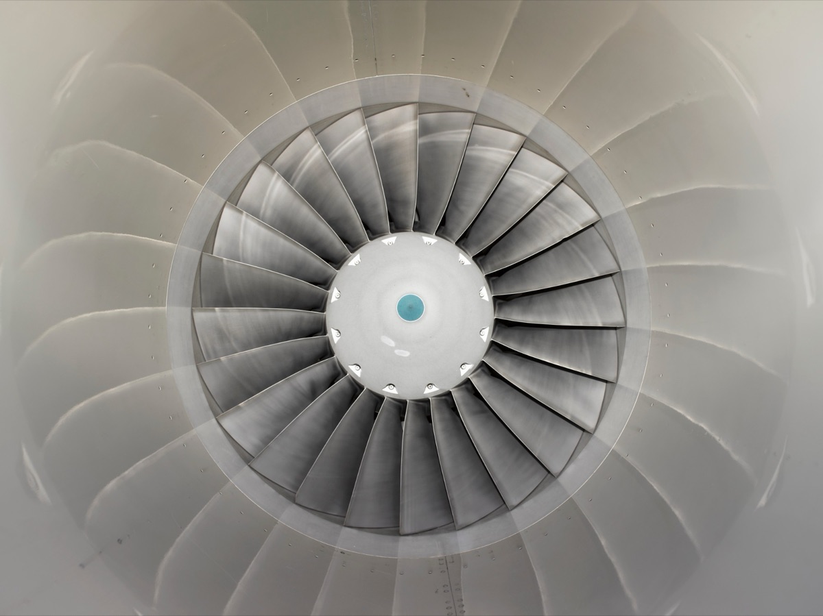 Citation X engine fan