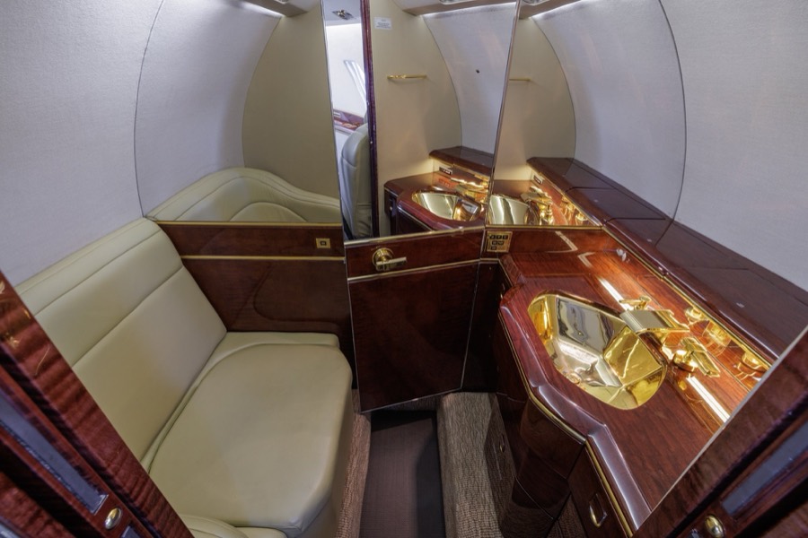 Citation X N16PR interior
