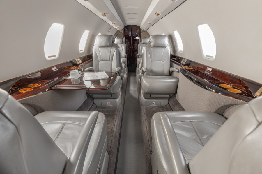 Citation X N225GT interior