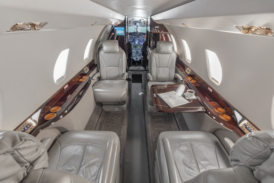 Citation X N225GT interior
