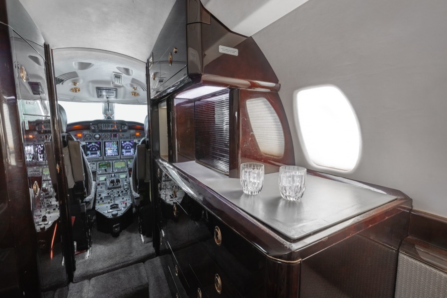 Citation X N225GT interior