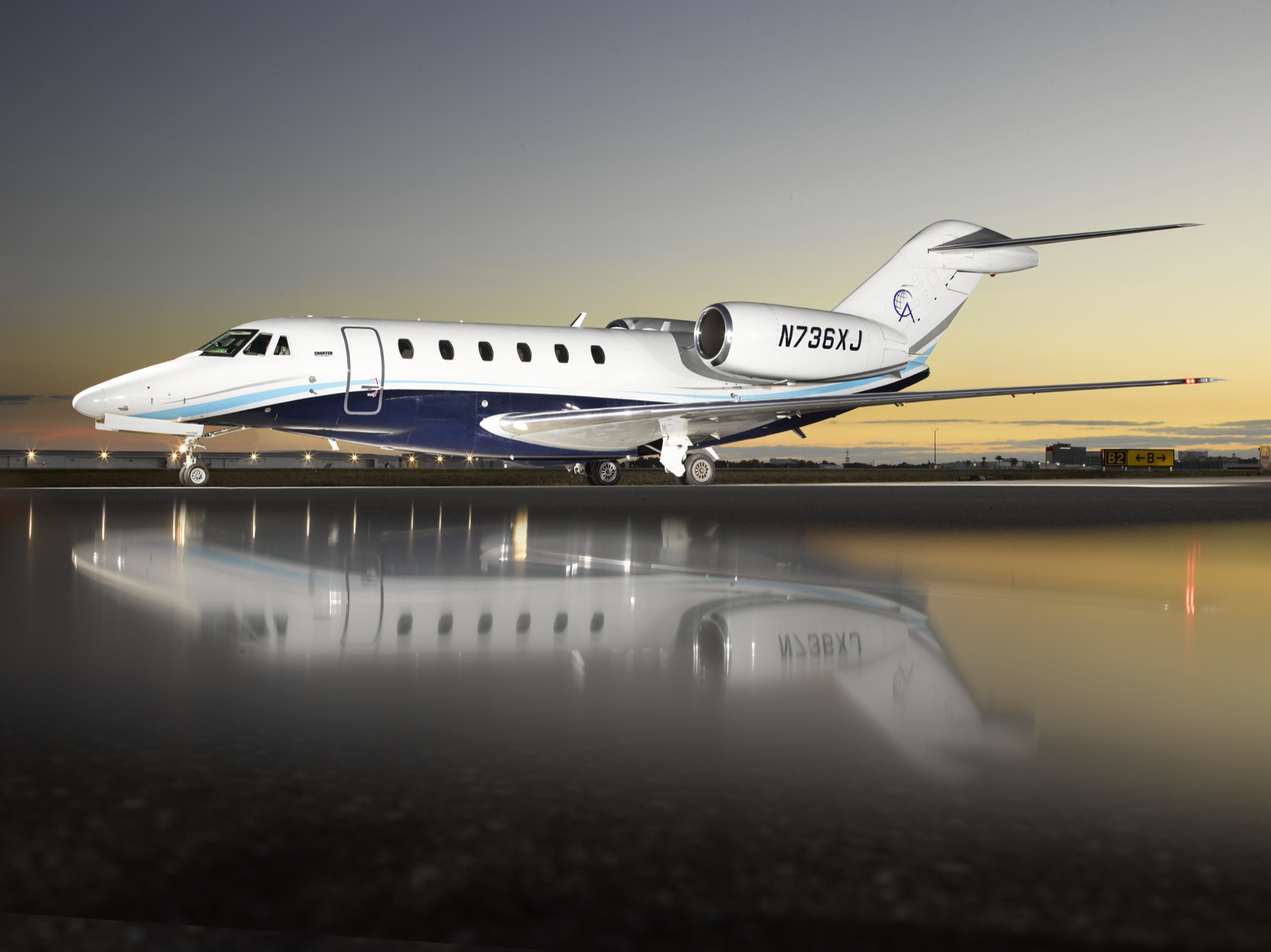 Citation X N736XJ