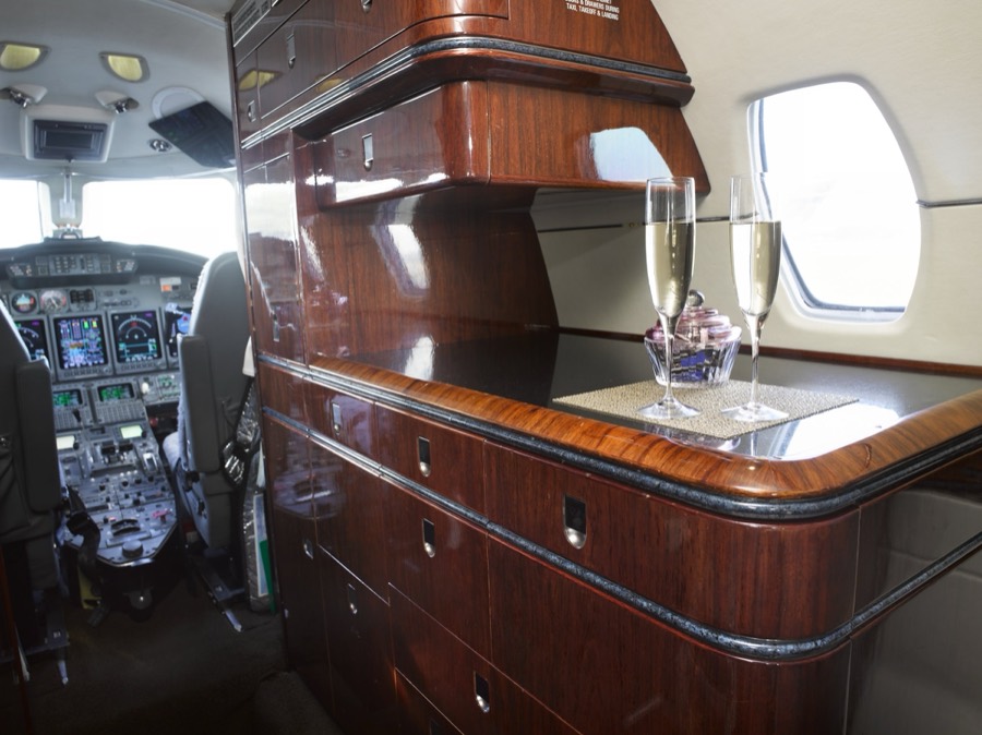 Citation X N750GM interior