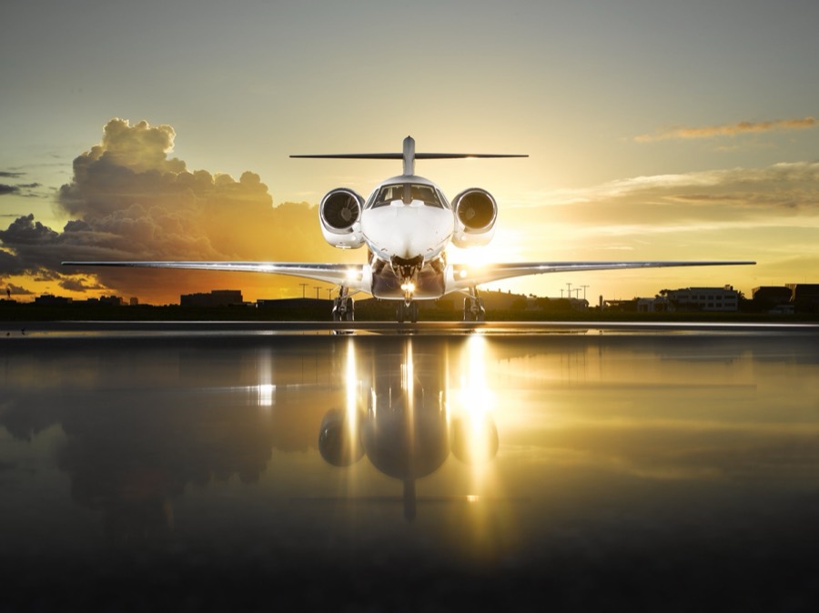 Citation X N948TX interior